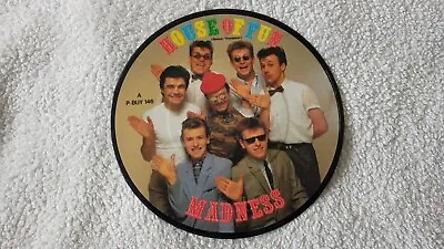 £8.95 • Buy Plays Ex / Vg+ Madness House Of Fun Picture Disc 1982 Stiff Records P-buy 146