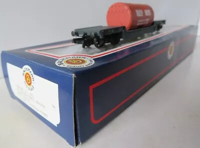 BACHMANN 33-875 NE Grey Bogie Well Wagon With BOILER Load (Boxed) • $49.99