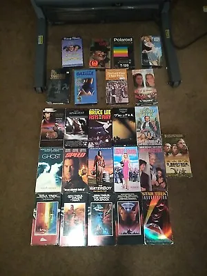 VHS Movies Lot Of 10 Vhs Movies  Vhs TapesStar Trek Vhsvhs Lot • $5