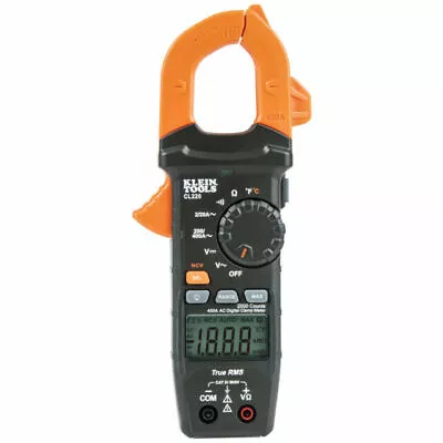 NEW Klein Tools AC Auto-Ranging 400Amp Digital Clamp Meter W/Temperature SEALED • $49.99