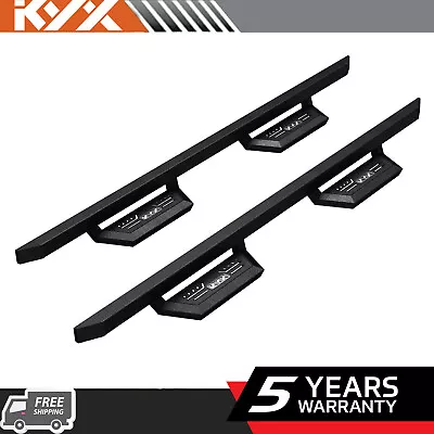 Running Boards For 2007-2018 Silverado/Sierra 1500 Crew Cab Side Steps Nerf Bars • $164.99