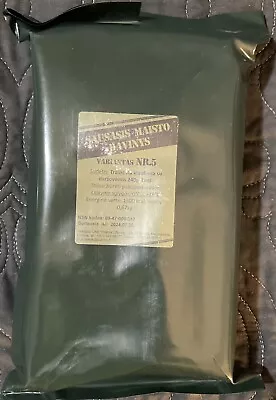 Lithuanian Army Food Ration #5 Military MRE In US • $35