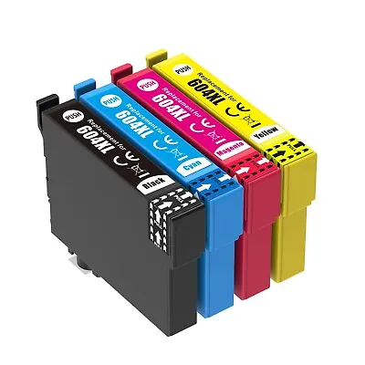 $16.30 • Buy Compatible Ink 604XL For Epson WF-2910 WF-2930 WF-2950 XP-2200 XP-3200 XP-4200