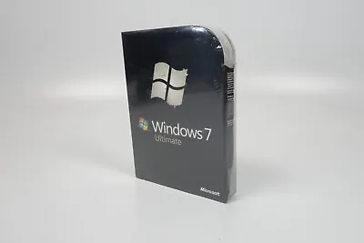 Microsoft Windows 7 Ultimate FULL VERSION GLC-00182 GENUINE Retail Box • $89.99