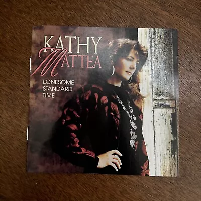 Kathy Mattea - Lonesome Standard Time- Cd • $7.46