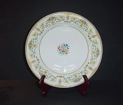 Antique Minton Talbot England Round Platter Chop Plate 12  Us Patent • $200