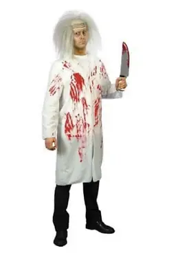 £18.99 • Buy NEW Doctor Diabolical Coat Mad Scientist Men's Halloween Fancy Dress Costume