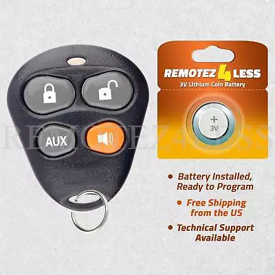 Remote For Dei Viper 4 Button Orange Keyless Entry Car Key Fob EZSDEI474V • $17.95