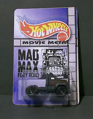 Custom HotWheels And Package Of  War Boy Rig   Movie Metal    MAD MAX  FURY ROAD • $34