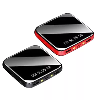$17.99 • Buy Au Power Bank Mini Portable 10000 Mah 2USB Type-C Fast Charger Battery Powerbank