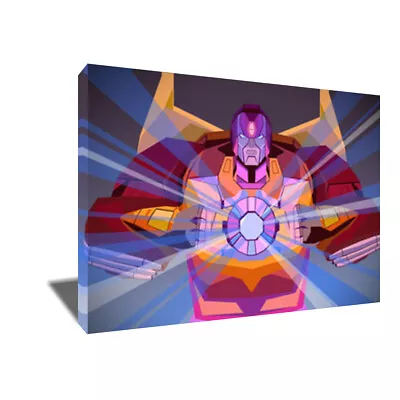 Transformers G1 RODIMUS PRIME Poster Abstract Vector Pop Art On CANVAS Print • $208