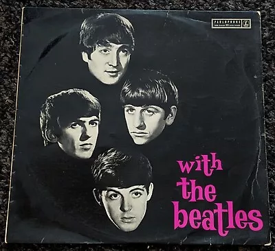 With The Beatles~Australian LP MONO Only Feb 1964 Gotta Unique Heads Sleeve VG+ • $73