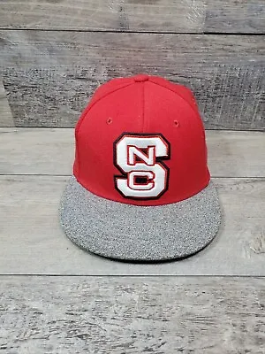$6.97 • Buy North Carolina State Hat Red Flex Fitted Size Large/XLarge NC State Wolfpack Cap