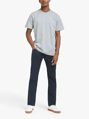 Levi's 511 Men's Slim Fit Tapered Chino Trousers In Baltic Navy W32 L32 RRP £90 • £34.99