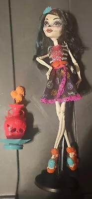 Monster High- Skelita Calaveras Art Class- RARE 2013 • $60