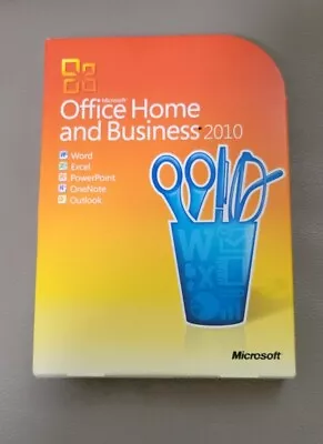 Microsoft Office Home And Business 2010 With Original Product Key Code • $29.99