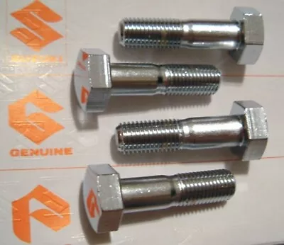 NEW Suzuki Brake Caliper Bolts X4 NOS Oem Gt750 Gs750 Gs850 Gs1000 • $19.95