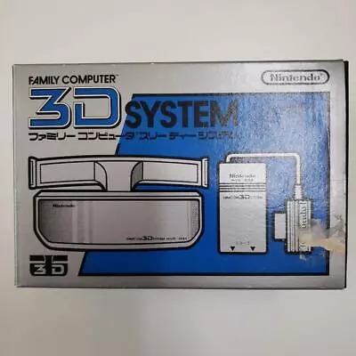 Nintendo Family Computer 3D System 1987 Famicom NES Japanese Console Unused • $156.99