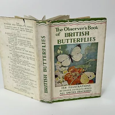 Observers Book Of British Butterflies 1952 • £12.45