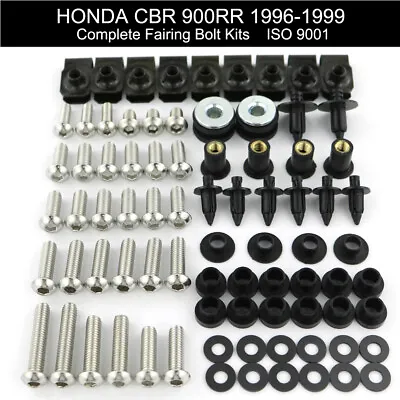 Complete Fairing Bolts Kit Screws Fit For Honda CBR 900RR 1996 1997 1998 1999   • $26.53