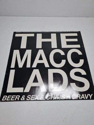 £15 • Buy THE MACC LADS - Beer & Sex & Chips N Gravy - Uk Lp 1985