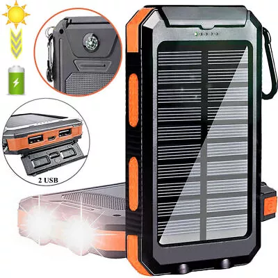 2023 Super USB Portable Charger Solar Power Bank For Cell Phone US • $12.85
