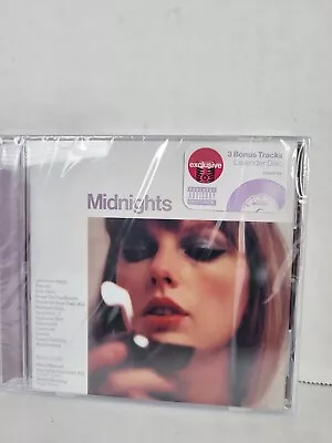 Taylor Swift - Midnights (Target Exclusive Lavender Disc CD) - New / Sealed • $10.40