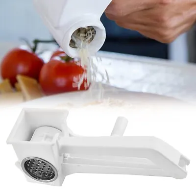 Kitchen Vegetable Cheese Grater Hand Held Rotary Shredder Cutter Tool • £5.39