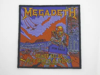 Megadeth Peace Sells But Who's Buying? Woven Patch • $7.19