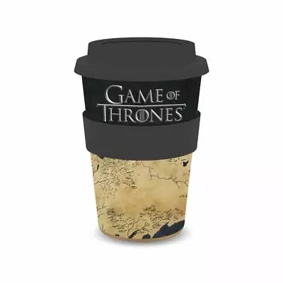 Official Game Of Thrones Westros Map Huskup Eco Friendly Travel Coffee Mug Cup • £12.95