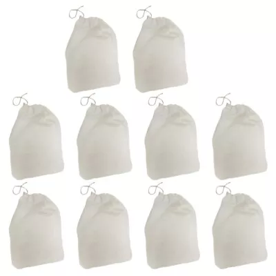 £4.24 • Buy 10 PCS Filter Bags Reusable Coffee Bags Jelly Strainer Bag Coffee Filter Tea