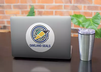 Vintage 1976 Oakland Seals Logo Vinyl Sticker Decal Or Car Decal NEW • $2.99