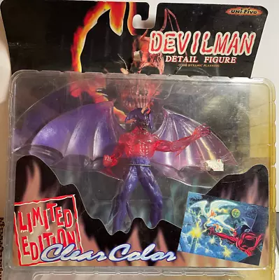 Uni-Five Devil Man Devilman Detail Figure Limited Edition Clear Color New In Box • $17.50