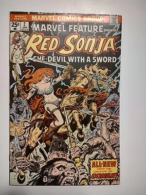 MARVEL FEATURE #2 RED SONJA   Blood Of The Hunter   Written  By Bruce Jones • $17.99
