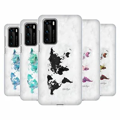 Official Nature Magick World Map On Marble Back Case For Huawei Phones 1 • $15.35