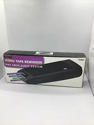 GPX Video Tape Rewinder VHS Soft Eject System Model TVR91 (New) A1 • $15