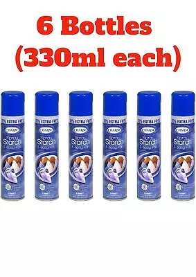 Charm Spray Starch & Easy Iron Spray - 300ml+30ml (Pack Of 6) • £12.50