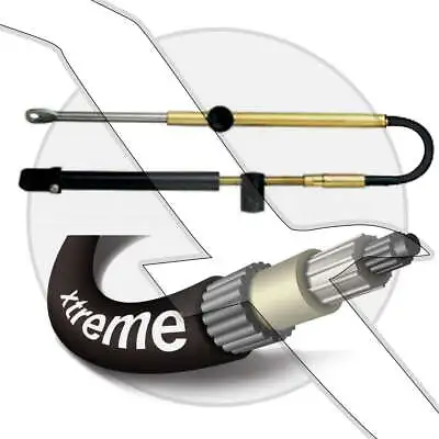 Mercury Outboard Mercruiser Teleflex Xtreme Throttle Shift Control Cable 17ft • $64.99