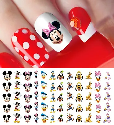 Mickey & Minnie Mouse & Friends  Nail Art Decals - Salon Quality!  Disney • $4.99