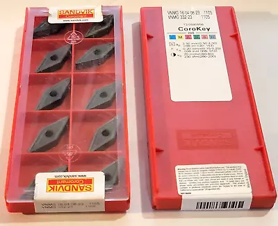 Vnmg 332 23 1105  Sandvik *** 10 Inserts *** Factory Pack *** • $145