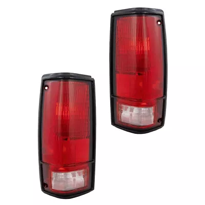 For Chevy S10 1982-1993 Tail Light Driver And Passenger Side Pair Lens & Housing • $75.14