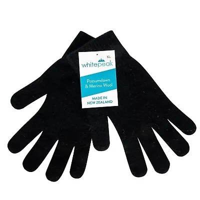 Genuine Merino Wool And Possum Gloves - Unisex - Made In New Zealand Ultra-Warm • $29.95
