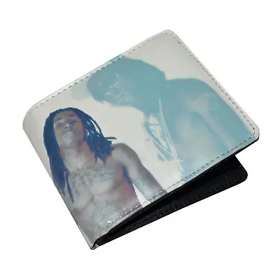Lil Wayne Wallet Topless White Hip Hop Bifold Mens Womens Card Cash Holder • £5.99