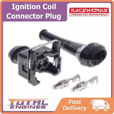 Raceworks Ignition Coil Connector Plug Fits Holden Rodeo TF 2.6L 4Cyl 4ZE1 • $17.99