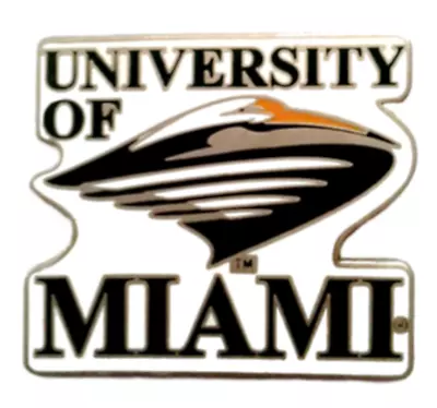 Miami Hurricanes Pins RARE University Of Miami Pins 2nd Ibis Canes Logo NCAA Pin • $12.99