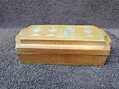 Antique Persian Bronze Nut Box Heavy Mindanao Betel Nut Box 2.5 Kgs Rare • $87.14