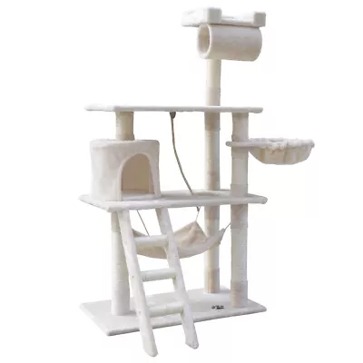 I.Pet Large Cat Tree Scratching Post Condo Scratcher Tower Play House Furniture • $71.78