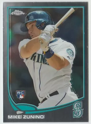 2013 Topps Chrome Update #MB19 Mike Zunino RC - Seattle Mariners • $1.10