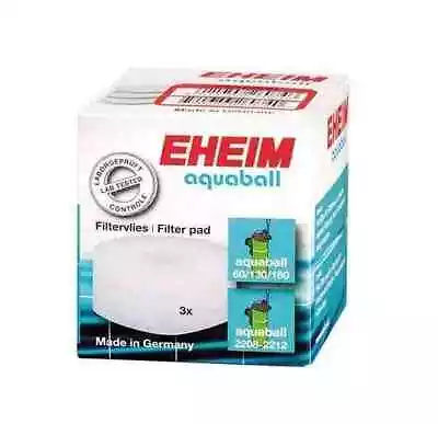 Eheim Filter Cartridges X2 Eheim 2618060 Filter 2206 Biopower And Aquaball • £20