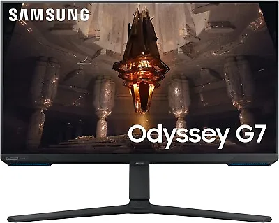 Samsung Odyssey G7 LS28BG700 28  4K UHD Smart Gaming Monitor With Speakers • £528.55